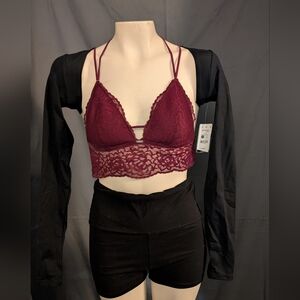Black Workout Shrug
